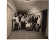 cg0024_040 - Grupo de alunos de Engenharia em um dos corredores do Edifício Leme, 1966. Acervo Núcleo de Memória. Fotógrafo desconhecido.