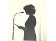 cg0057_001 - Formatura no antigo ginásio da PUC-Rio, 1977. Destaque para o microfone. Acervo Flávia Maria Schlee Eyler.
