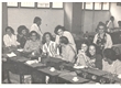 cg0078_044 - Confraternização pela despedida do Padre José de Souza Mendes, S. J., 1980. Fotógrafo desconhecido. Acervo Núcleo de Memória.