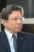 O Vice-reitor Admnistrativo, Prof. Luiz Carlos Scavarda do Carmo. Acervo do Projeto Comunicar.