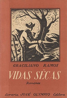 Capa da 1ª edição de Vidas Secas.