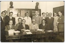 Reunião para subscrição das ações da OSB,  em 5 de agosto de 1940.