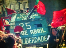 25 de abril em Lisboa.