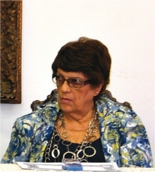 Professora Vera Candau. Fotógrafa Bruna Duque Estrada. Acervo Projeto Comunicar.