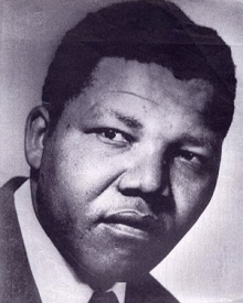 Nelson Mandela em 1964.