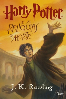 Capa da edição brasileira do último livro da série Harry Potter.