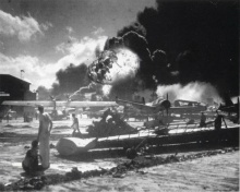 Ataque aéreo à base naval norteamericana de Pearl Harbour
