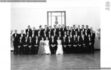 Formandos da primeira turma de Engenharia - 1952