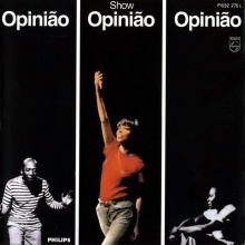 Capa do disco com a gravação do show Opinião.