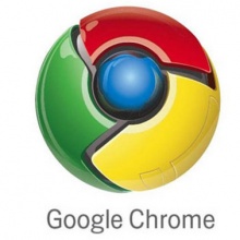 Logomarca do Google Chrome.
