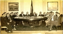 Primeira reunião do Conselho Deliberativo do CNPq, 17 de abril de 1951. Acervo Mast/Sedoc/CNPq.