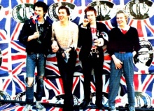 O grupo britânico Sex Pistols.