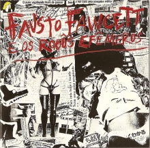 Capa do disco de Fausto Fawcett & os Robôs Efêmeros