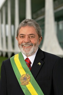 o presidente Lula no dia da posse, em 2007.