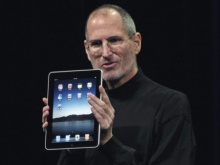 Steve Jobs no lançamento do Ipad.