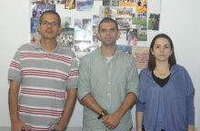 O Coordenador de Educação Física, Prof. Renato Callado Ferreira, e equipe. Fotógrafo Antônio Albuquerque. Acervo Núcleo de Memória.