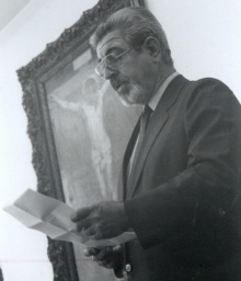 Cerimônia de posse do prof. Amarante como decano do CCBM. Agosto/1992. Fotógrafo Marcus Roberto. Acervo Comunicar.
