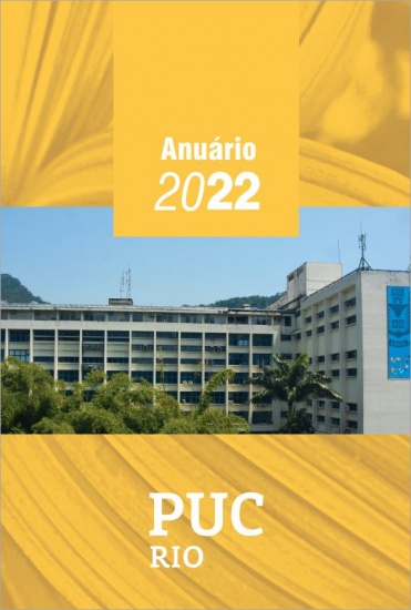 Capa do Anuário PUC-Rio 2022
