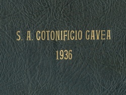 Capa do álbum do Cotonifício Gávea.