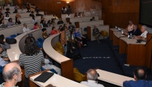 Evento realizado no auditório do RDC, com a presença do Reitor Pe. Josafá S.J. Fotógrafo Antônio Albuquerque.