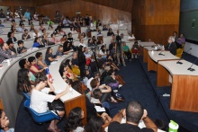 Evento realizado no auditório do RDC. Fotógrafo Antônio Albuquerque.
