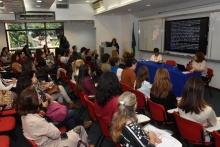 Palestras realizadas no auditório do IAG. Fotógrafo Antônio Albuquerque.