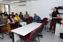 A apresentação contou com a presença do Vice-Reitor Comunitário prof. Augusto Sampaio. Fotógrafo Antônio Albuquerque.