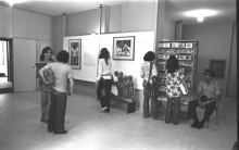 Exposição de literatura de cordel na Biblioteca Central. Fotógrafo Antônio Albuquerque.