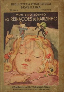 Capa de Reinações de Narizinho