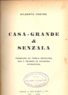 1ª edição do livro Casa-Grande e Senzala