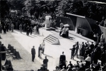 Inauguração da nova sede. Acervo do Arquivo Nacional.