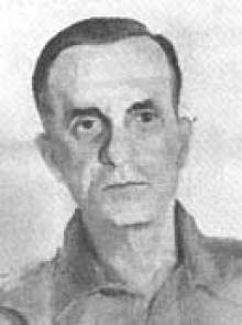 João Cabral de Melo Neto em retrato de Percy Deane.