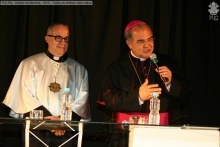 Padre Josafá Carlos de Siqueira S.J. e o Arcebispo Dom Orani João Tempesta, O.Cist.