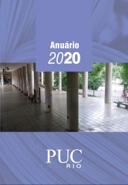 Capa do Anuário PUC-Rio 2020 na sua versão impressa