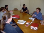 Primeira reunião oficial, na sala de reuniões da VRAC. 07/04/2006.
