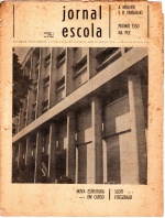 Capa da primeira edição do Jornal Escola, 22/06/1966.