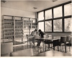 Sala de leitura da Biblioteca Central. 21/02/1972. Fotógrafo desconhecido. Acervo do Projeto Comunicar.