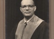 Prof. Carlos Alberto Del Castillo no álbum de formatura  da Escola Politécnica da Universidade Católica em 1957. Acervo da Reitoria.