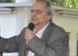 O Prof. Fernando Mac Dowell em debate nos pilotis da Ala Kennedy. 2011. Fotógrafo Antônio Albuquerque.