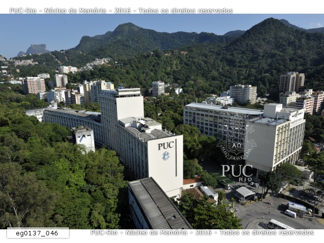 Fotografias Aéreas Da PUC-Rio E Da Zona Sul | Núcleo De Memória