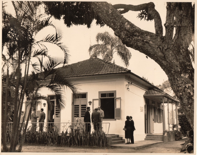 Hospital São Marcos, que localizava-se na Rua Marquês de São Vicente, 205.