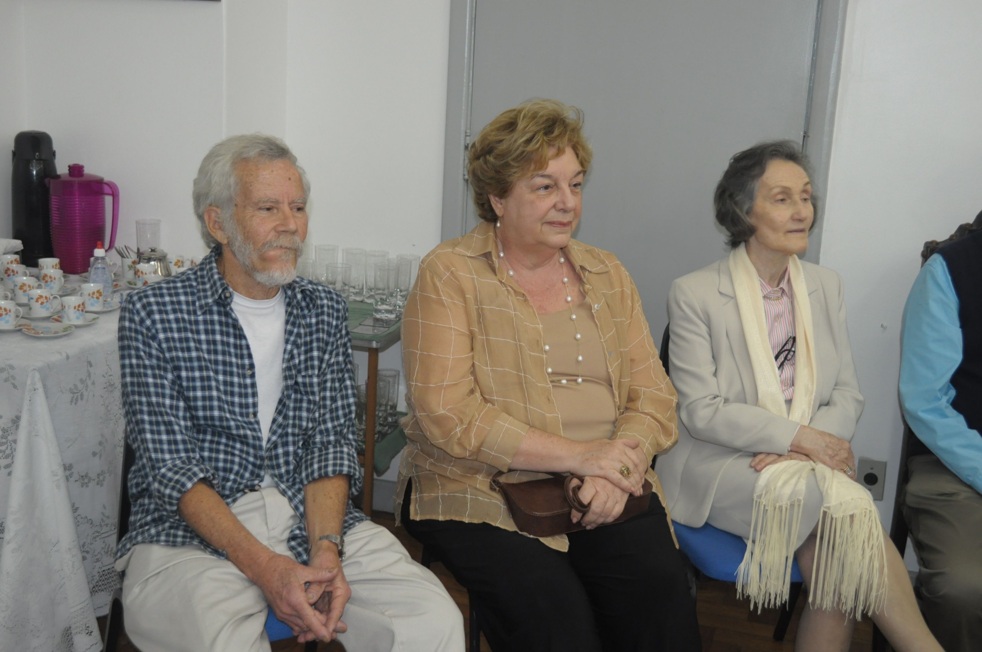 Professores Ripper, Margarida e Lina Boff. Fotógrafo Antônio Albuquerque.