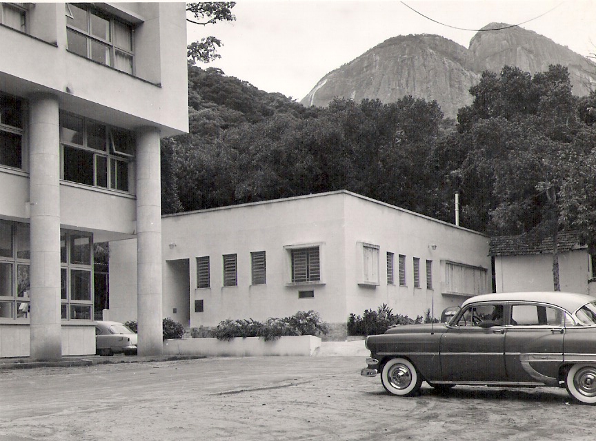 Centro de Dosimetria, que localizava-se onde hoje está o Rio Datacentro. Acervo Departamento de Física.