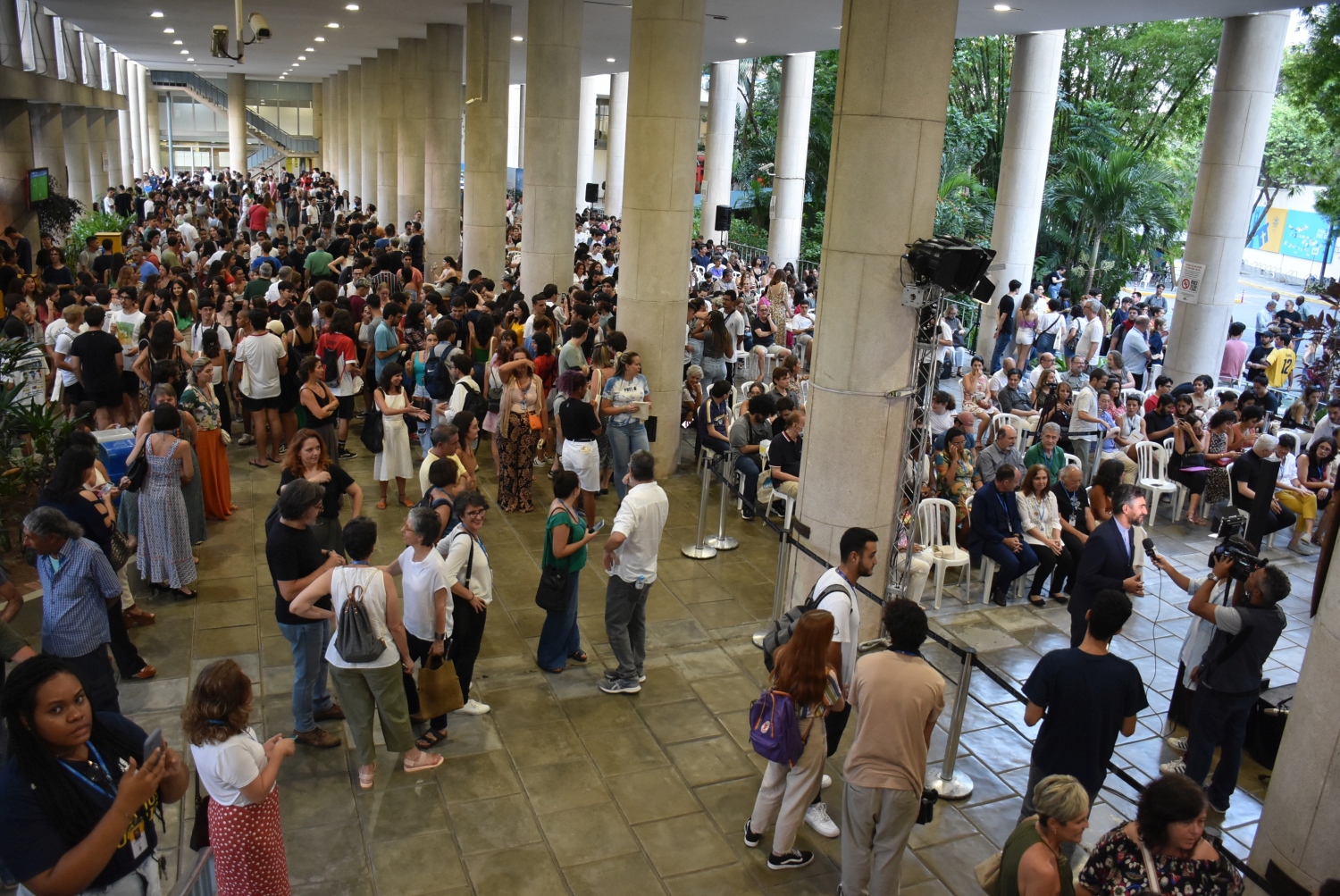 Encontro do Reitor com alunos e familiares. Fotógrafo Antônio Albuquerque.