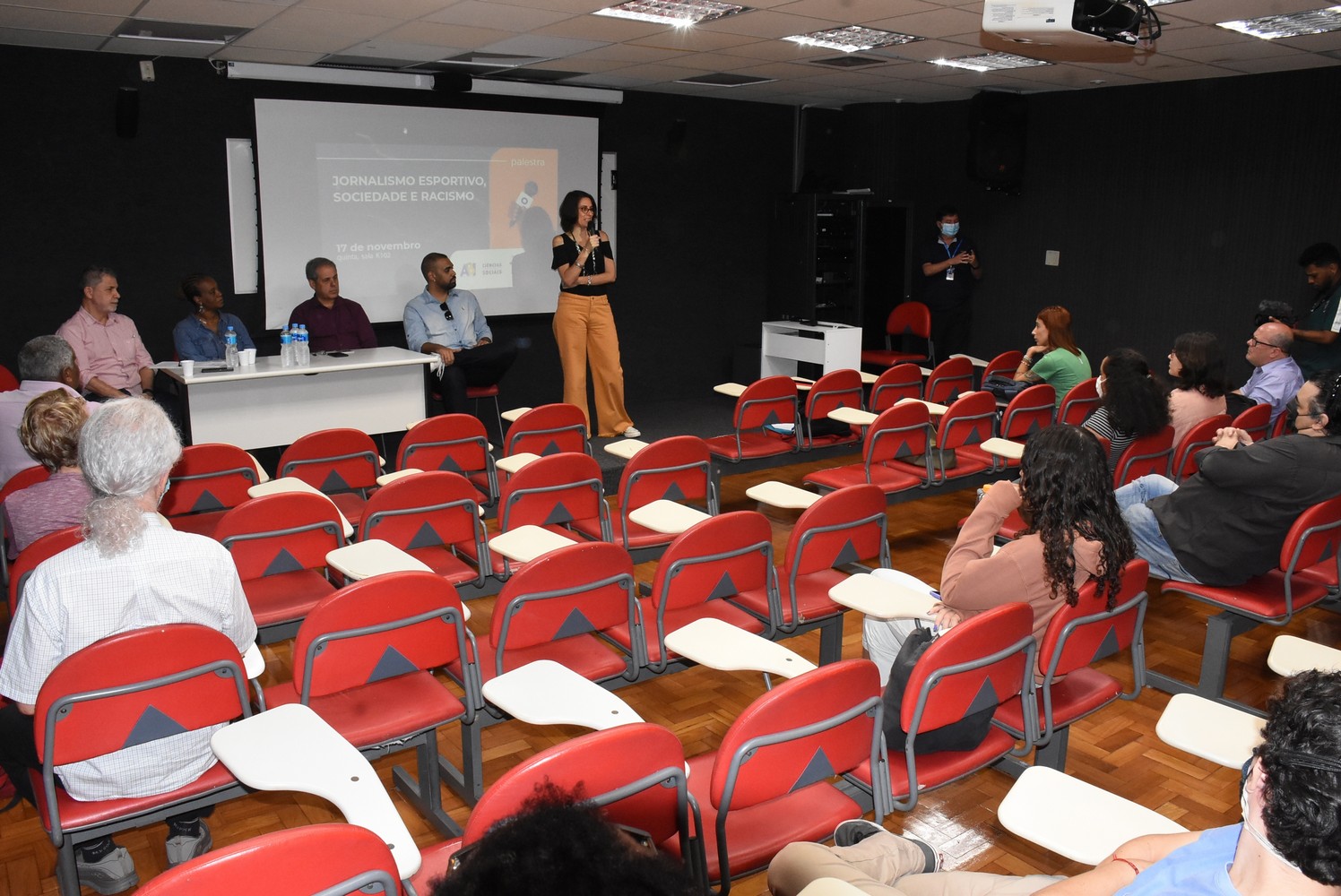 Evento realizado na sala K102. Fotógrafo Antônio Albuquerque.