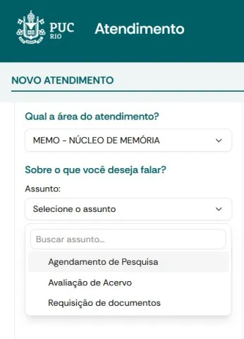Atendimento PUC
