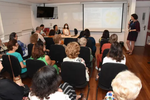 Evento realizado na sala de reuniões do Decanato do CTC. Fotógrafo Antônio Albuquerque.