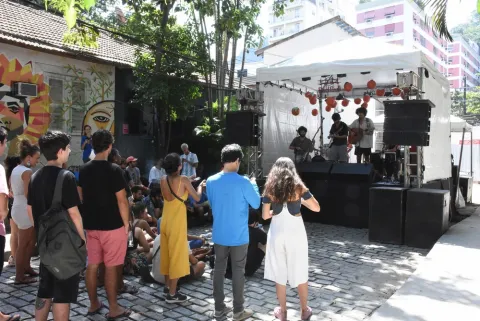 Show na Vila dos Diretórios. Fotógrafo Antônio Albuquerque.