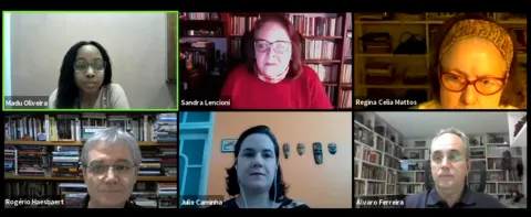 Participantes da Mesa de Abertura.