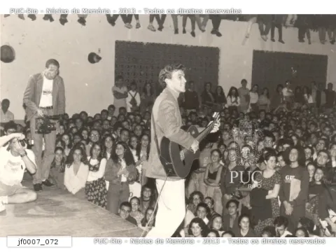 Show de Caetano Veloso. Fotógrafo Marcelo Marins. Acervo Comunicar.